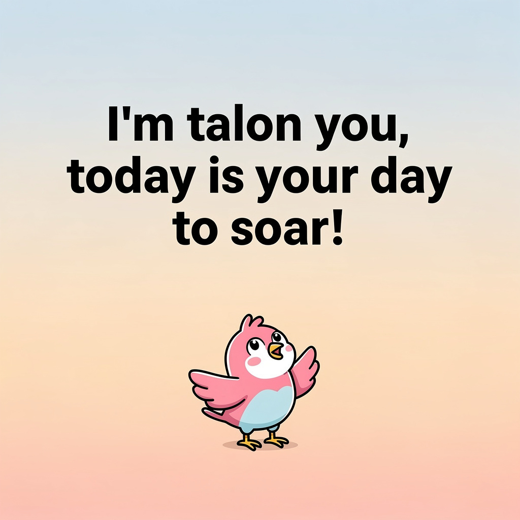 Bird Puns for Kids: bird pun illustration