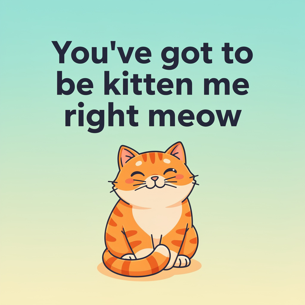Cat Puns for Instagram Captions 📸: cat pun illustration