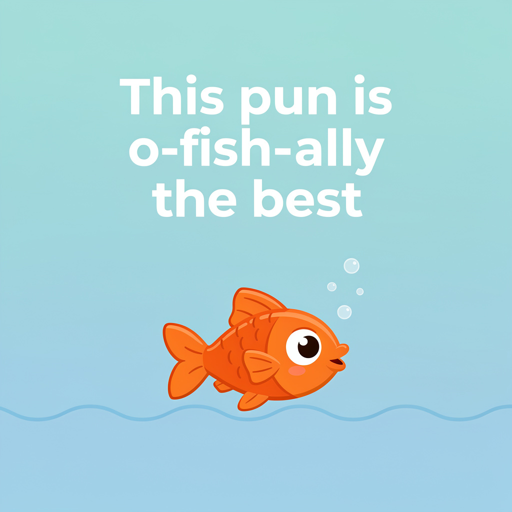 Cod and Bass Puns for Music Lovers: fish pun illustration