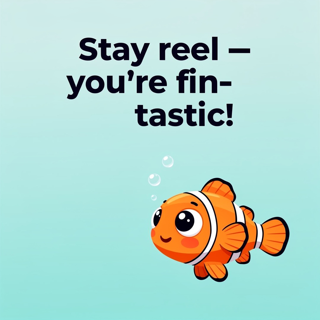 Salmon and Tuna Puns to Reel You In: fish pun illustration